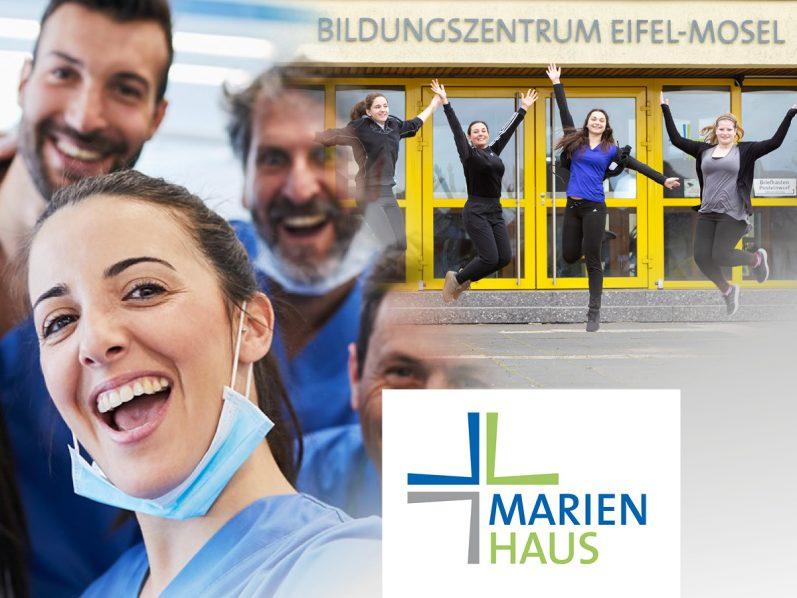 Die Marienhaus-Gruppe ist Aussteller auf der diesjährigen Jobmesse "Job Initiative Eifel" | www.eifeljobs.de