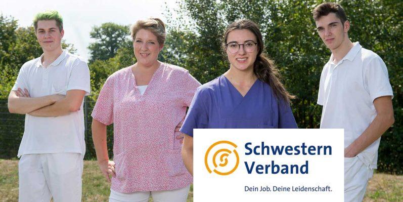Die "Schwesternverband Pflege und Assistenz gGmbH" ist Aussteller auf der diesjährigen Jobmesse "Job Initiative Eifel" | www.eifeljobs.de