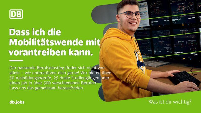 Die Deutsche Bahn AG ist Aussteller auf der diesjährigen Jobmesse "Job Initiative Eifel" | www.eifeljobs.de