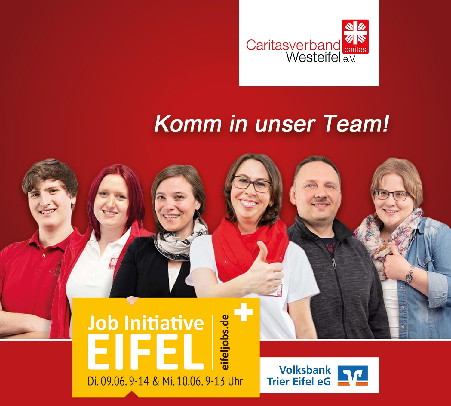 Caritas Eifeljobs Jobmesse Bitburg